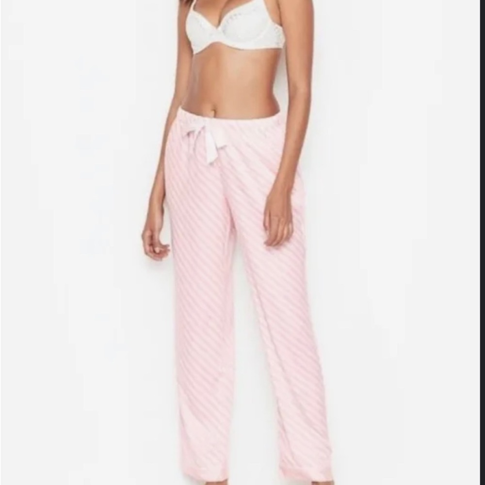 Victoria Secret 4 PR Satin PJ Pant 4 Pack Bundle​​​​​​​​​